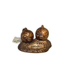 VINTAGE Treasure Craft ceramic fish with holder Hawaii souvenir